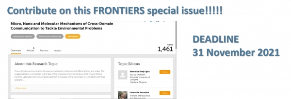 Contribute on this FRONTIERS special issue!!!!!